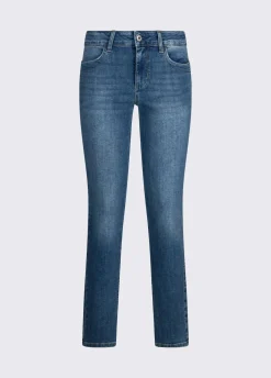 Jeans skinny con zip