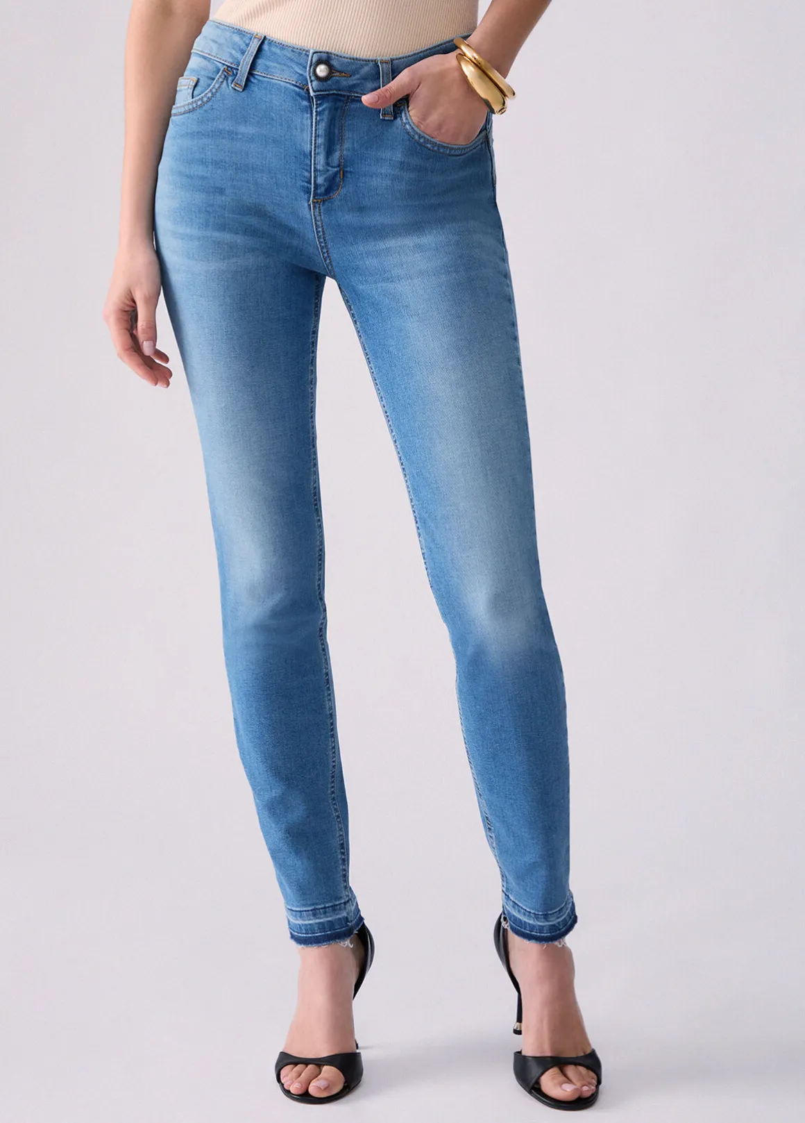 Jeans skinny stonewash
