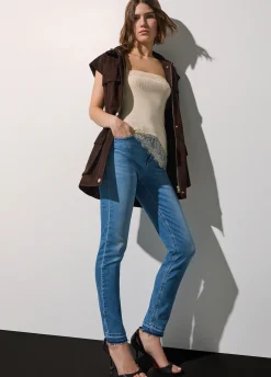 Jeans skinny stonewash