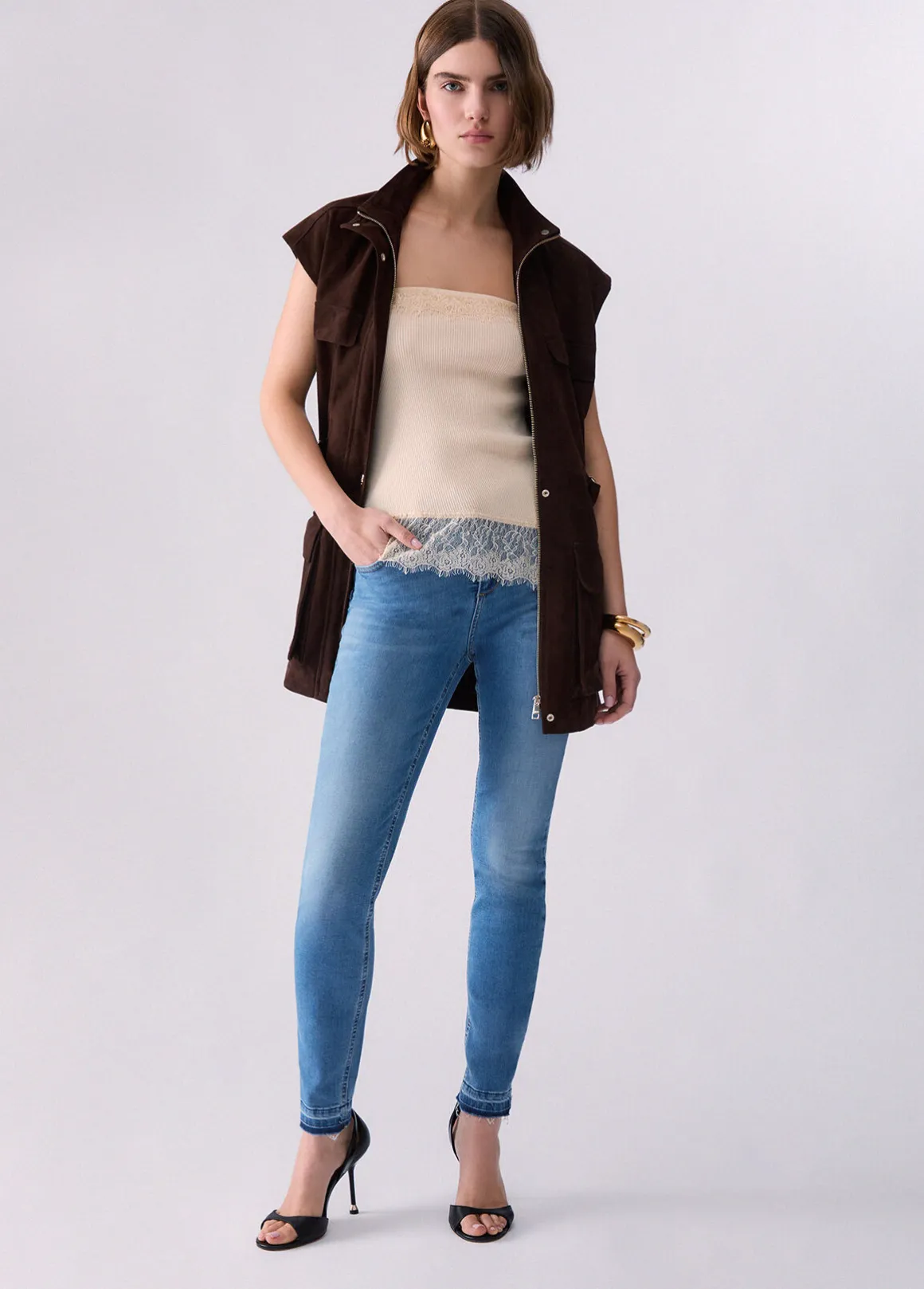 Jeans skinny stonewash