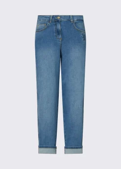 Jeans slim fit con logo