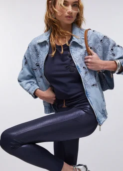 Leggings in Lycra® con cut-out
