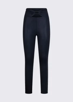 Leggings in Lycra® con cut-out