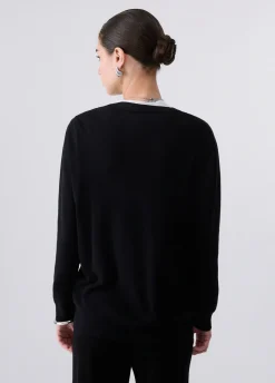 Maglia aperta in maglia