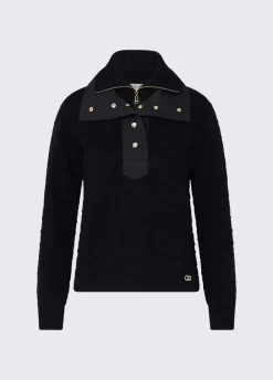 Maglia coccodrillo jacquard
