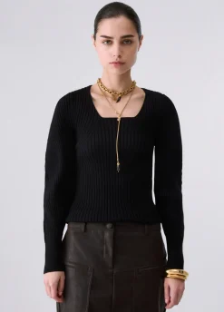 Maglia con maniche balloon