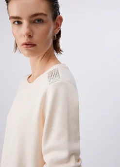 Maglia con perline