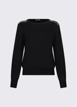 Maglia con perline