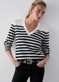 Maglia con scollo a V