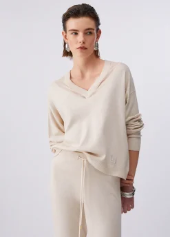 Maglia con scollo a V