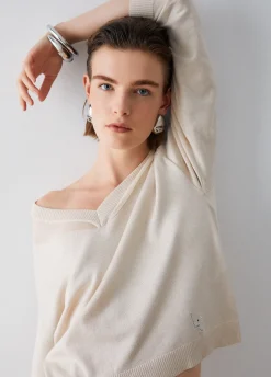 Maglia con scollo a V