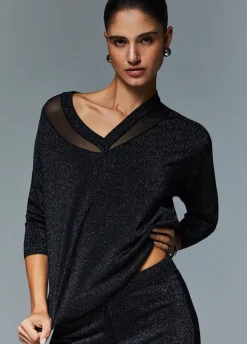 Maglia con scollo a V