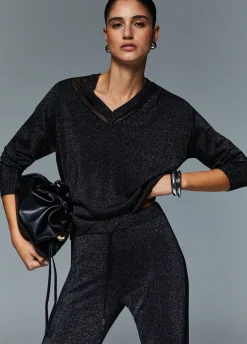 Maglia con scollo a V
