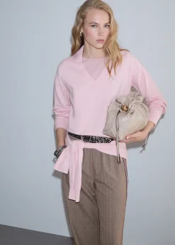 Maglia con scollo a V