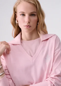 Maglia con scollo a V