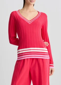 Maglia con scollo a V
