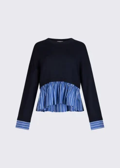 Maglia con volant
