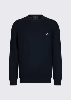 Maglia in cotone e cashmere