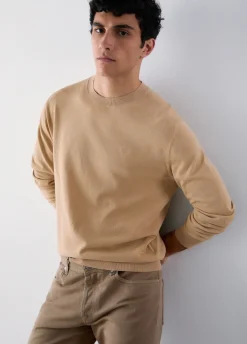 Maglia in crêpe di cotone