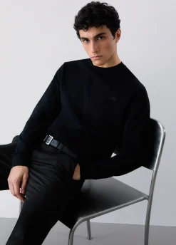 Maglia in crêpe di cotone
