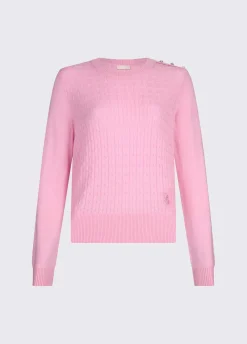Maglia in lana a trecce