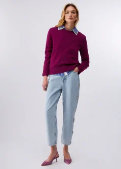 Maglia in lana e cashmere