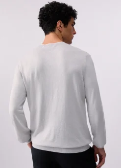 Maglia vanisé in misto seta
