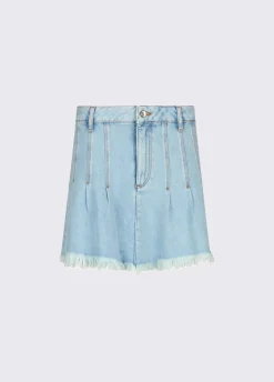 Minigonna in denim