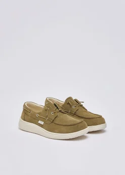 Mocassini casual in suede