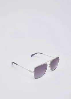 Occhiali da sole aviator oversize