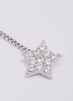 Orecchini in argento con brill
