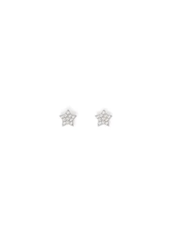 Orecchini in argento con brill