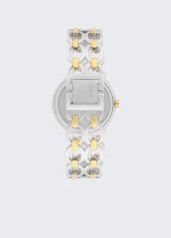 Orologio bicolor in acciaio
