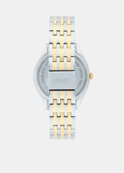 Orologio bicolor in acciaio