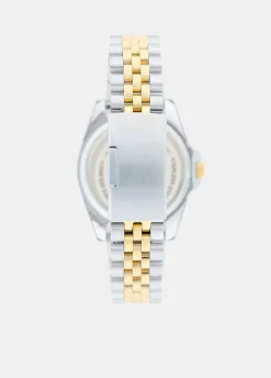 Orologio bicolor in acciaio