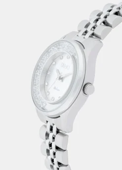 Orologio in acciaio con brill