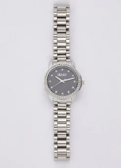 Orologio in acciaio con brill