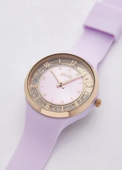 Orologio in silicone con brill