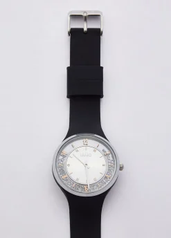 Orologio in silicone con brill