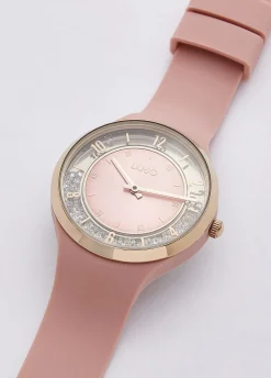 Orologio in silicone con brill