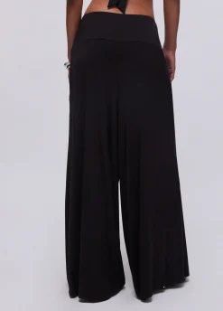 Pantaloni ampi in jersey