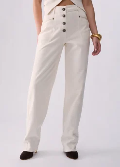 Pantaloni baggy a vita bassa