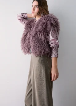 Pantaloni balloon con micro-strass