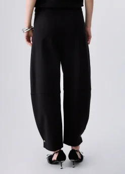 Pantaloni balloon in punto milano