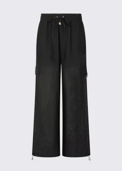 Pantaloni cargo in mesh