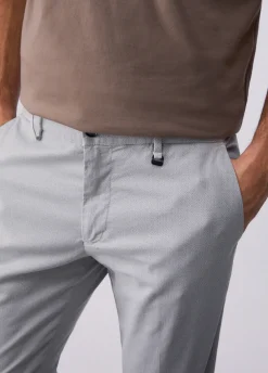 Pantaloni chino chevron