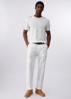 Pantaloni chino con coulisse