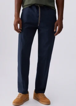 Pantaloni chino con coulisse