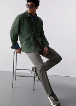 Pantaloni chino con coulisse