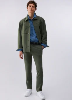 Pantaloni chino in jersey